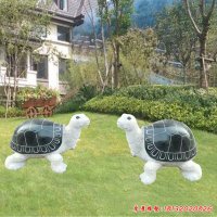大理石公园动物石雕乌龟