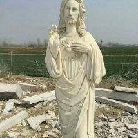西方宗教人物耶稣石雕