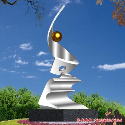 城市不锈钢景观雕塑2