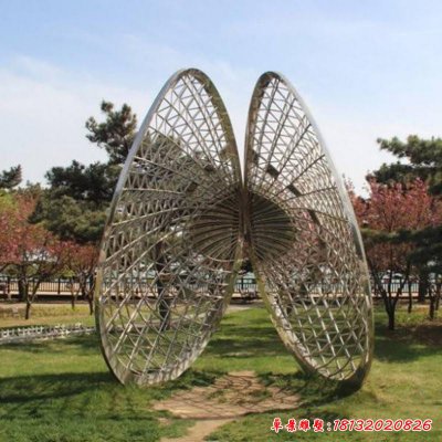 不锈钢城市景观扇贝2