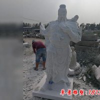 石雕关公神像雕塑案例