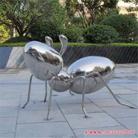 不锈钢蚂蚁公园雕塑
