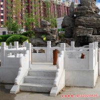 石雕广场升旗台