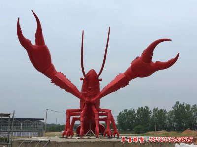 大型广场龙虾景观雕塑 (2)