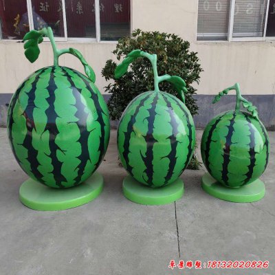 玻璃钢西瓜雕塑 (20)