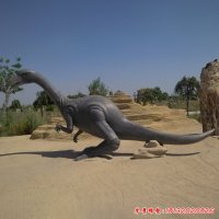 广场恐龙石雕