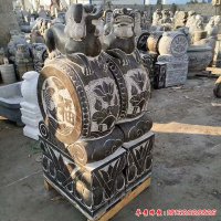 仿古吉祥抱鼓石