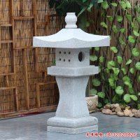 石灯公园景观石雕