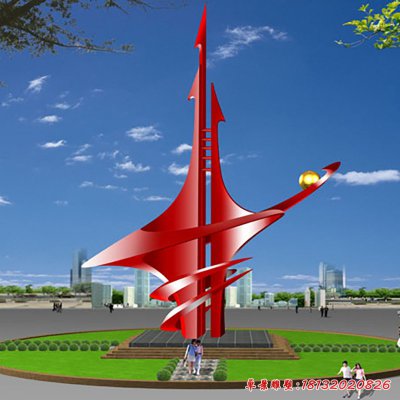 学校不锈钢雕塑壮志凌云