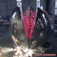 花骨朵景观不锈钢雕塑