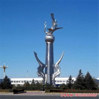 城市景观标志不锈钢雕塑