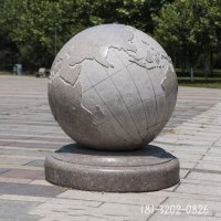 大型地球仪广场石雕