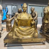 皇帝铜雕人物雕塑