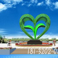 大型镂空树叶不锈钢