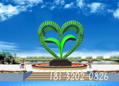 不锈钢雕塑设计图 (1)