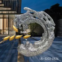 广场浪花不锈钢