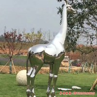 不锈钢动物长颈鹿