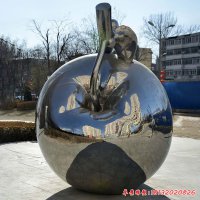 不锈钢雕塑广场