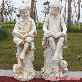 西方人物石雕塑 欧式人物雕塑