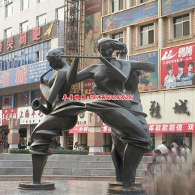 人物铜雕塑城市铜雕塑