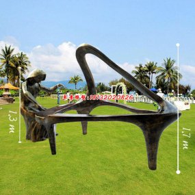 城市园林铜雕塑