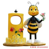 商场卡通蜜蜂雕塑