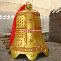 古铜青寺庙铜钟