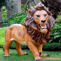 玻璃钢镇宅狮子