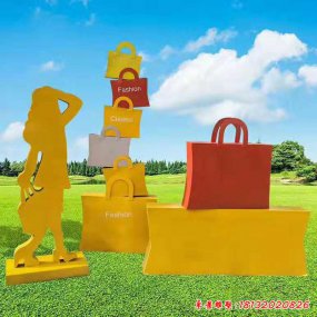 商场玻璃钢人物雕塑