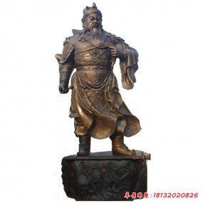 武关公铜雕像